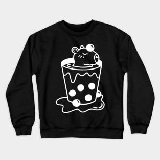 Capibara Bubbletea Test Crewneck Sweatshirt